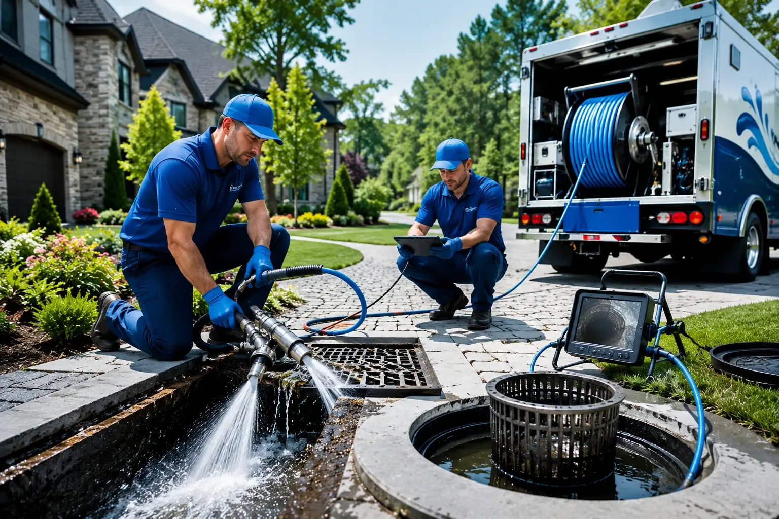 Local outdoor drain cleaning professionals in Shiocton, WI
