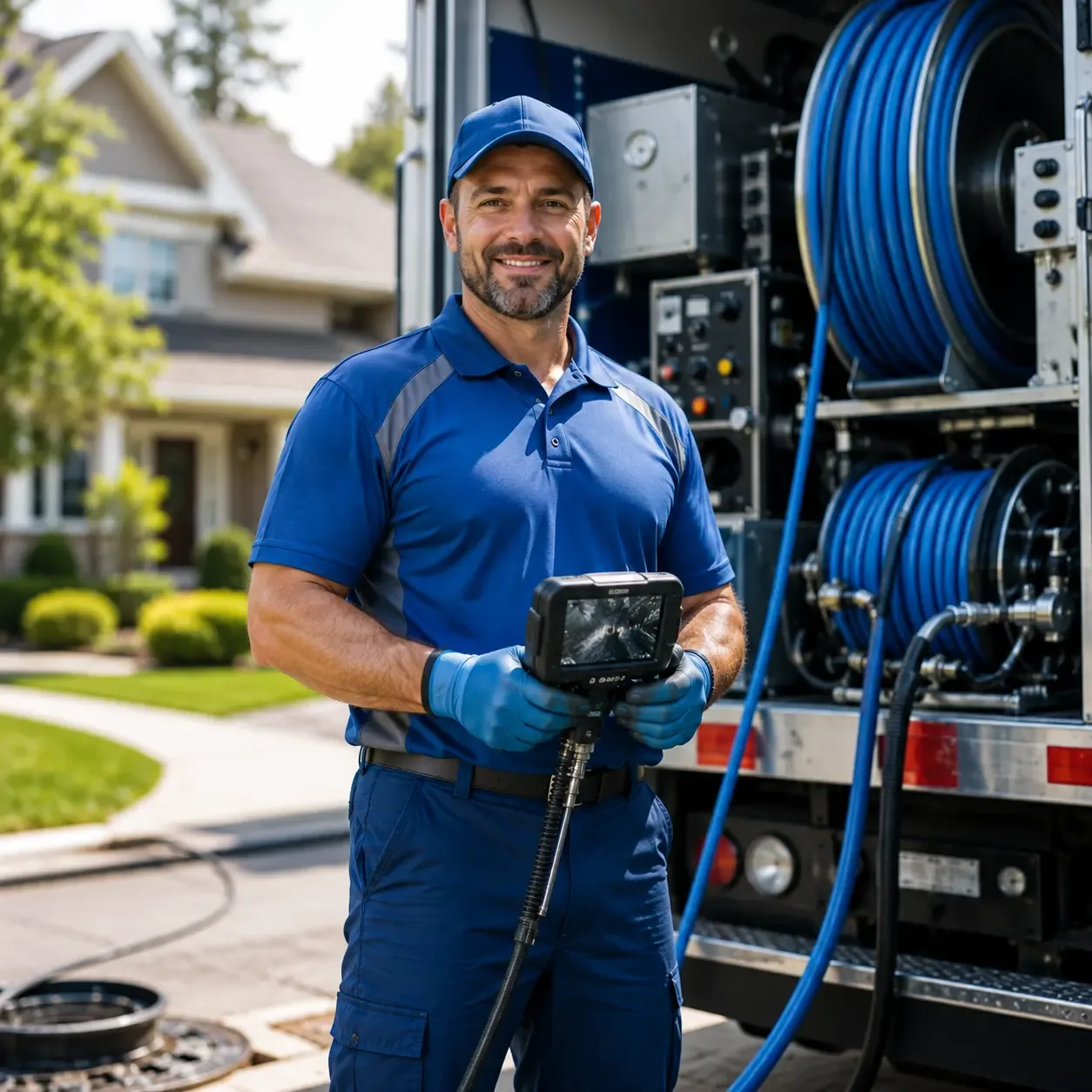 Local outdoor drain cleaning specialists in Shiocton, WI